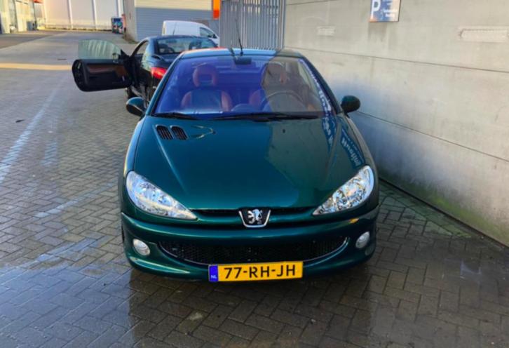 Peugeot 206 1.6 16V CC 2005 Roland Garros + NAP pas, Auto's, Peugeot, Particulier, ABS, Airbags, Boordcomputer, Centrale vergrendeling