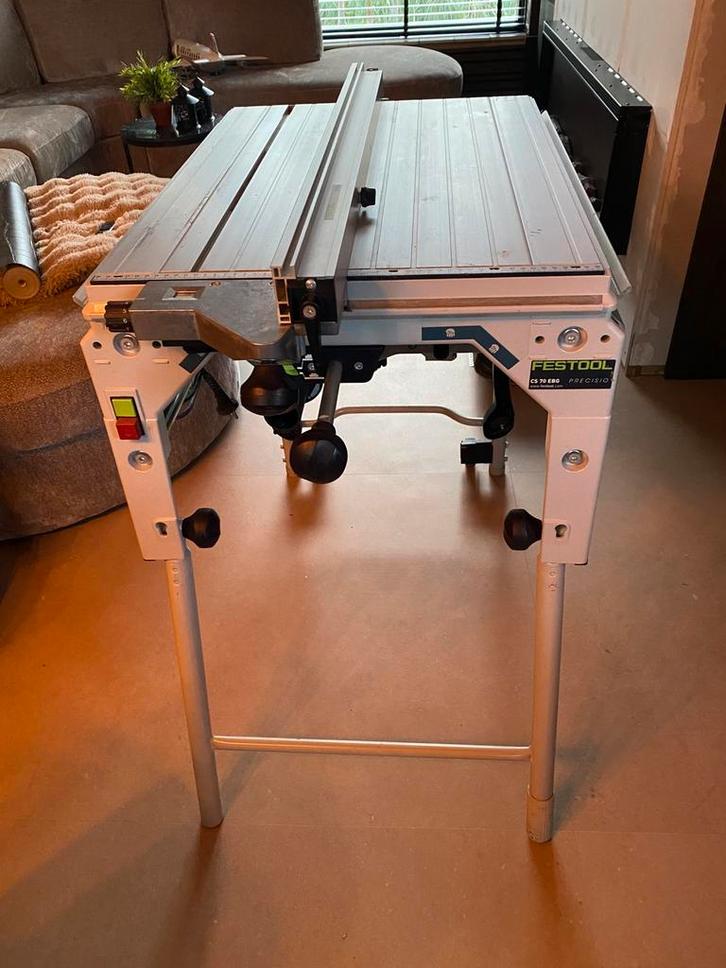 Festool zaagtafel CS  70 EBG precisio, Doe-het-zelf en Verbouw, Gereedschap | Zaagmachines, Zo goed als nieuw, Overige typen, 1200 watt of meer