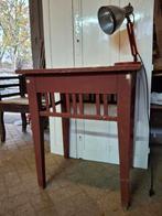 Leuk oud tafeltje, Ophalen of Verzenden, 25 tot 50 cm, Rond, 50 tot 100 cm