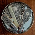 Vintage verzilverde kapset, ontworpen door Georg Nilsson, Ophalen of Verzenden, Zilver, Dame