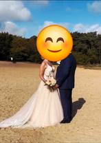 Nette, gestoomde bruidsjurk Amelie 20363 z.g.a.n., Ophalen of Verzenden, Zo goed als nieuw, Wit, Trouwjurk