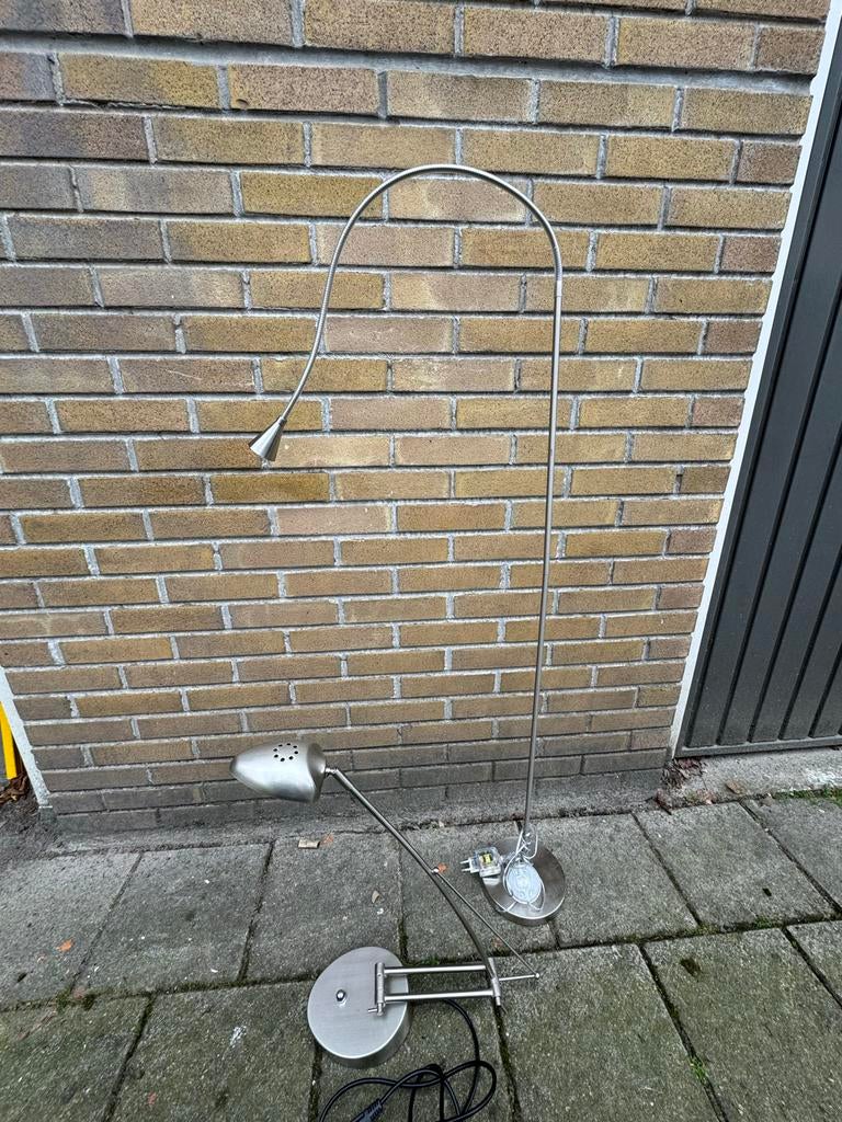 Stijlvolle lampen set, Ophalen, Gebruikt, Metaal, 150 tot 200 cm