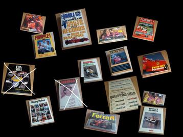 F1 Formule 1 boeken fotoboeken programmmagidsen kranten (1) beschikbaar voor biedingen