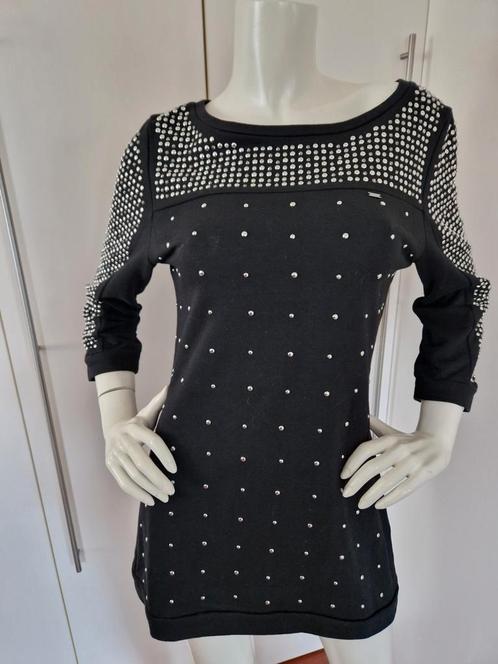 GAUD TUNIEK/JURKJE MT M, Kleding | Dames, Jurken, Zo goed als nieuw, Maat 38/40 (M), Zwart, Boven de knie, Ophalen of Verzenden