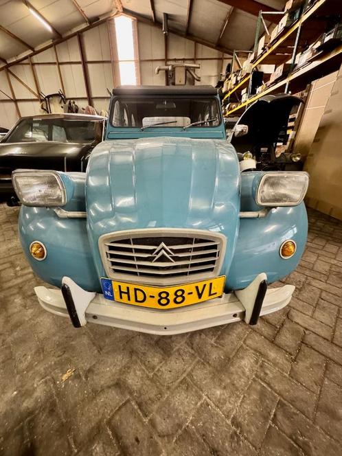 Citroën 2CV6  1981 Blauw - 1e eigenaar - 72000 km origineel, Auto's, Citroën, Particulier, 2CV, Benzine, Hatchback, Handgeschakeld