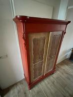 Te Koop : Antiek Biedermeier Kast Hout Meidenkast Export, Ophalen, Gebruikt, 150 tot 200 cm, 25 tot 50 cm