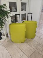 Samsonite gele koffer set // setprijs = 130,-, Hard kunststof, 45 tot 55 cm, Ophalen of Verzenden, Zo goed als nieuw