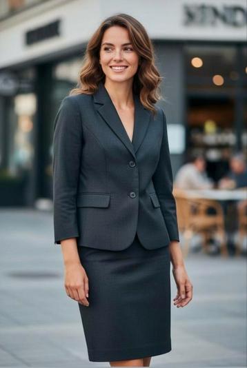 ✨️BUNDELKORTING‼️ ZARA BASIC Blazer en Rok Maat 40✨️ beschikbaar voor biedingen