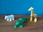 Duplo lego Dieren Krokodil ijsbeer giraf, Kinderen en Baby's, Speelgoed | Duplo en Lego, Ophalen of Verzenden, Zo goed als nieuw