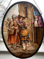 Gebrandschilderd Raamhanger Aalmoezenier, Ophalen of Verzenden