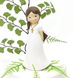 Mooie communie meisje met een bijbel., Ophalen of Verzenden, Nieuw, Versiering, Geboorte of Huwelijk