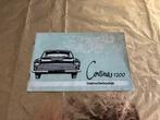 Instructieboekje Ford Cortina 1200, Ophalen of Verzenden