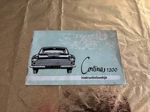 Instructieboekje Ford Cortina 1200, Auto diversen, Handleidingen en Instructieboekjes, Ophalen of Verzenden