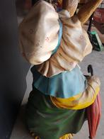 Decoratie beeld Oma haas 110 cm, Ophalen, Mens