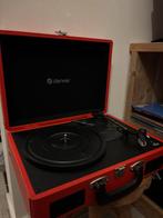 Denver Platenspeler - Rode Koffer, Audio, Tv en Foto, Platenspelers, Gebruikt, USB-aansluiting, Platenspeler, Ophalen