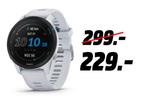 GARMIN Forerunner 255 Music Smartwatch Wit, Sieraden, Tassen en Uiterlijk, Sporthorloges, Ophalen of Verzenden, Nieuw, Wit, Garmin