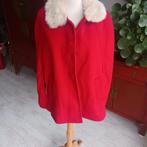 Poncho 1 maat, Ophalen of Verzenden, Zo goed als nieuw, Rood