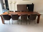 8 persoons eettafel 320 x 108, Huis en Inrichting, Tafels | Eettafels, Ophalen, Gebruikt, 100 tot 150 cm, 200 cm of meer