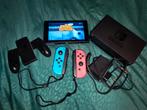 Nintendo switch blue and red, Ophalen of Verzenden, Gebruikt, Switch Original, Met games
