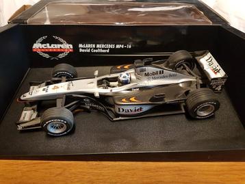 F1 mclaren mercedes mp4-16 David coulthard 2001 1:18 beschikbaar voor biedingen