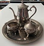 Verzilverd koffie servies, Antiek en Kunst, Ophalen of Verzenden