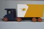 Houten vrachtauto speelgoed, Ophalen, Zo goed als nieuw, Duw- of Trekspeelgoed