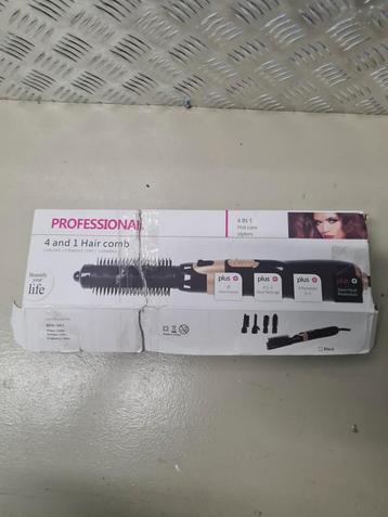 Professionele 4-in-1 Haarborstel - Krullen, Stijl, Droog beschikbaar voor biedingen