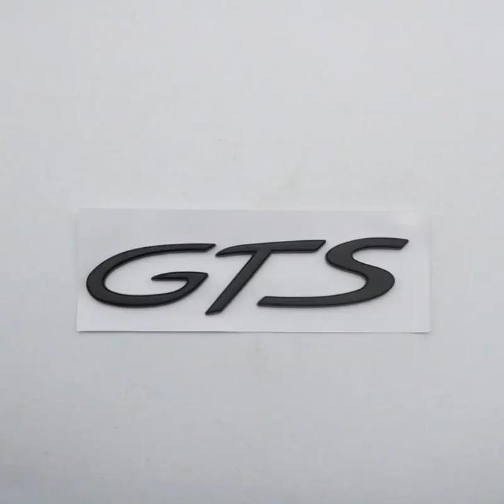 Porsche GTS embleem – glans zwart – nieuw, Auto diversen, Autostickers, Ophalen of Verzenden