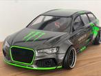 Nieuw! Audi RS6 body APlastics (Tamiya, Yokomo, Sakura…), Elektro, Nieuw, Ophalen of Verzenden, Schaal 1:10