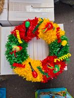 Carnavals krans 50cm, Maat 38/40 (M), Carnaval, Nieuw, Ophalen of Verzenden