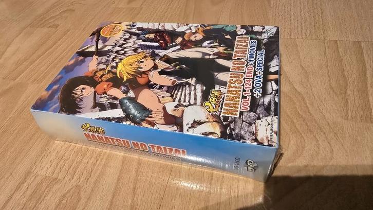 Seven deadly sins complete series + 2 movies + ova dvd box, Cd's en Dvd's, Dvd's | Tekenfilms en Animatie, Zo goed als nieuw, Amerikaans