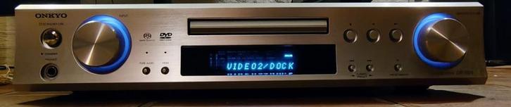 Onkyo DVD Receiver DR-S501 zilver, Audio, Tv en Foto, Versterkers en Receivers, Gebruikt, Onkyo, Ophalen