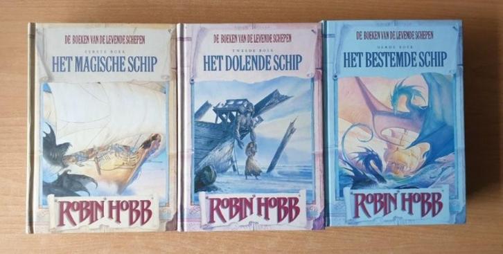 Robin Hobb - Boeken van de Levende Schepen (HC), Boeken, Fantasy, Gelezen, Ophalen of Verzenden