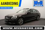 Mercedes C-klasse Estate 180 Business Solution|PANO|LED|TREK, Automaat, Achterwielaandrijving, Leder en Stof, Zwart