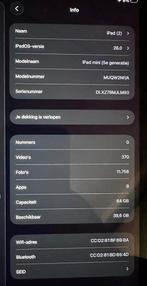 iPad mini 5 - 64GB - Wifi, Computers en Software, Apple iPads, Gebruikt, Zwart, 8 inch, Ophalen of Verzenden