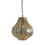 Hanglamp goud mischa life & living, Huis en Inrichting, Ophalen of Verzenden, Zo goed als nieuw, Minder dan 50 cm