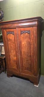 Antieke Noten / Mahonie Kast - ca. 1900, Antiek en Kunst, Ophalen