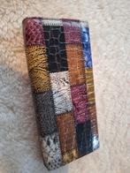 Patchwork Portemonnee met Knipsluiting, Sieraden, Tassen en Uiterlijk, Portemonnees, Overige merken, Gebruikt, Overige kleuren