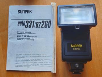 electronenflitser Sunpak BZ 260 beschikbaar voor biedingen