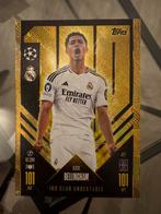 Topps Match Attax Jude Bellingham 100 Club Unbeatable, Ophalen of Verzenden, Zo goed als nieuw, Buitenlandse clubs