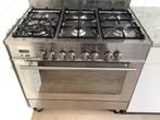 Boretti gasfornuis met oven 90 cm, Witgoed en Apparatuur, Fornuizen, Ophalen, Gebruikt, 60 cm of meer, Gas