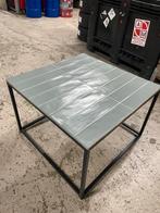 Jade Groene Salontafel Betegeld - 60x70x40cm, Huis en Inrichting, Tafels | Salontafels, Ophalen, Gebruikt, 50 tot 100 cm, Metaal