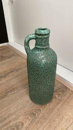 Aqua blauwe vaas, Huis en Inrichting, Woonaccessoires | Vazen, Ophalen, Blauw, Minder dan 50 cm, Glas