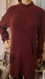 Reinders Bordeaux Trui L met Scheuren, Kleding | Dames, Jurken, Reinders, Maat 42/44 (L), Ophalen of Verzenden, Gedragen