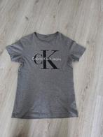 Calvin Klein t-shirt, maat XS, nieuwstaat, Calvin Klein, Ophalen of Verzenden, Zo goed als nieuw, Grijs