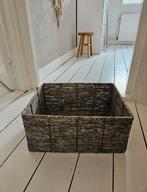 2x Rieten mand, Huis en Inrichting, Ophalen of Verzenden, Zo goed als nieuw, Rechthoekig, Riet