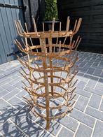 Oud Brocante Wijnrek - Metalen Flessenrek, Antiek en Kunst, Curiosa en Brocante, Ophalen