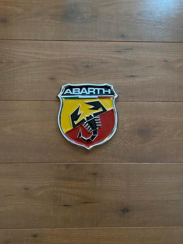 Abarth Reclamebord Muurschild 21x19cm beschikbaar voor biedingen