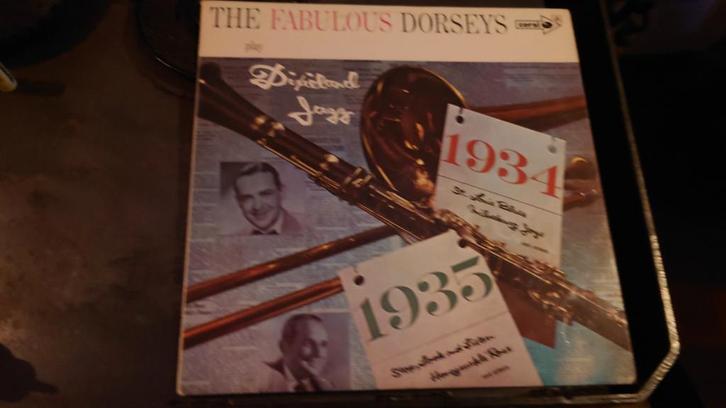 The Fabulous Dorseys - Dixieland Jazz LP, Cd's en Dvd's, Vinyl | Jazz en Blues, Gebruikt, Jazz, 1960 tot 1980, 12 inch, Ophalen of Verzenden
