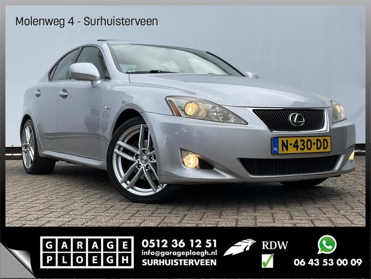 Lexus IS 250 Business Automaat Pano Leer Stoelverw+Ventilati, Auto's, Lexus, Bedrijf, Te koop, IS, ABS, Achteruitrijcamera, Airbags
